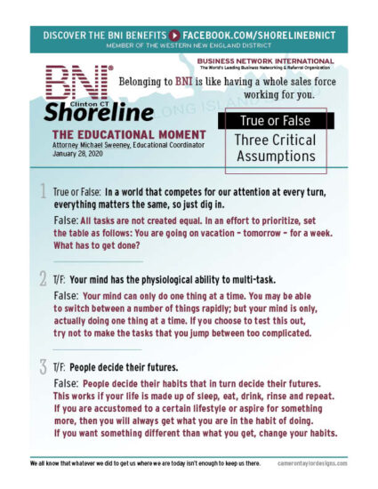 True or False (1.28.20) True or False (1.28.20)